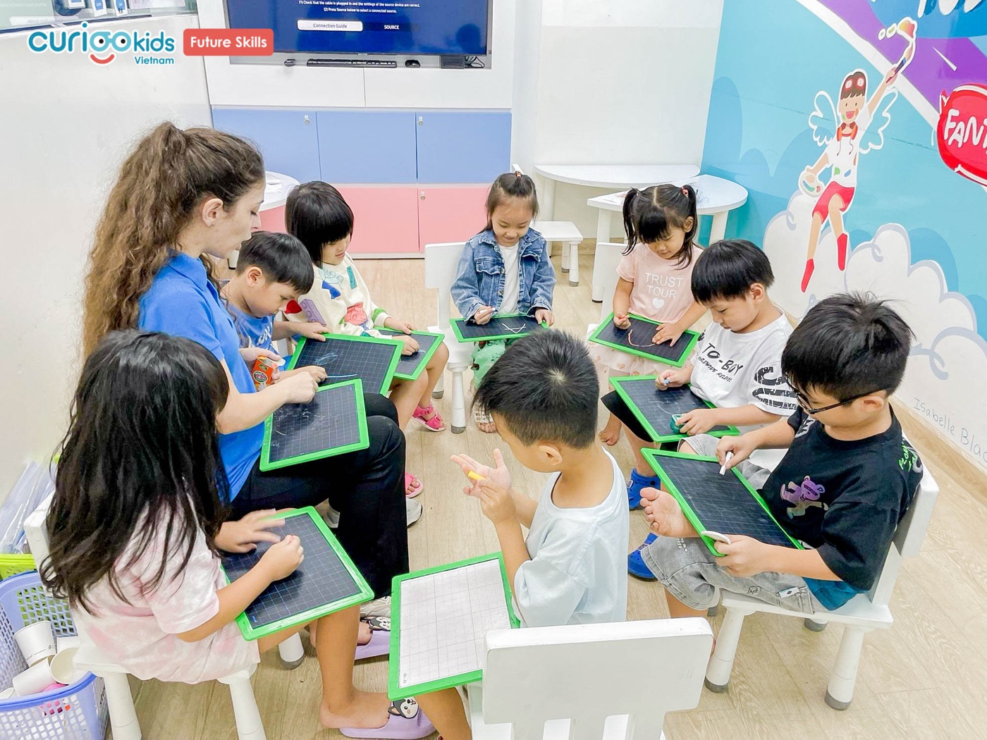 Hoạt động học tập tại CVN Thảo Điền